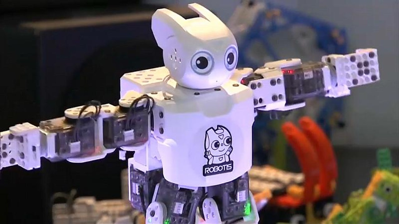 World's biggest tech show opens with rollable TVs and robots galore
