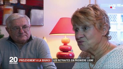Prélèvement à la source : les retraités en première ligne