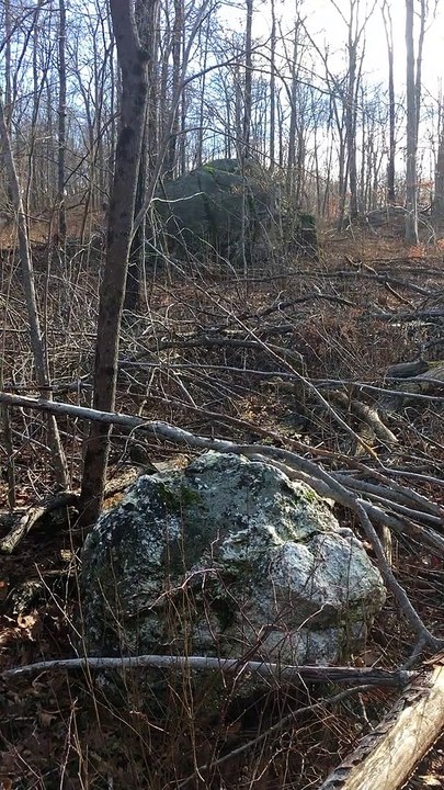 Brian Ghilliotti: Haddam, Connecticut, Lithic Site: Perched Stone