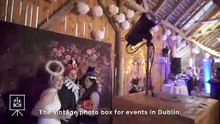 PixBox Photo Booth in Dublin at a Wedding Party!
