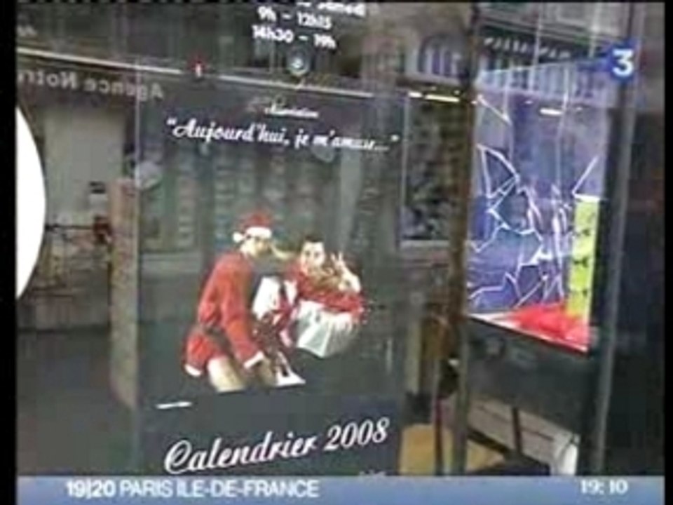 Le calendrier des Morétains vu sur France 3