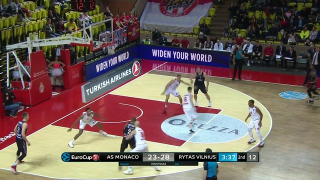 AS Monaco - Rytas Vilnius Highlights | 7DAYS EuroCup, T16 Round 2