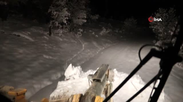 85 Yaşındaki Hastayı 5 Saatlik Çalışma Sonucu Hastaneye Ulaştırıldı