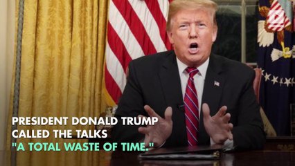 Trump Walks Out of Shutdown Talks With Democrats