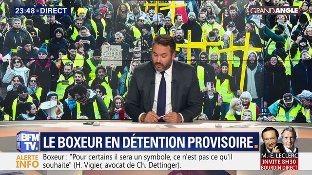 Gilets jaunes : Christophe Dettinger en détention provisoire