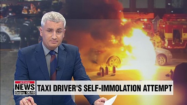 Seoul taxi driver attempts self-immolation in protest against Kakao’s carpooling service