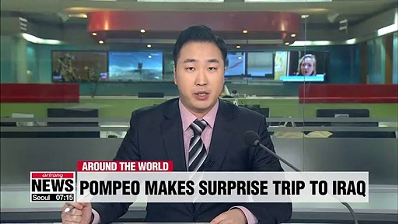 Pompeo visits Iraq to reassure U.S. commitment to Arab allies