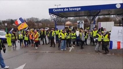 La marche blanche des gilets jaunes de Lunéville