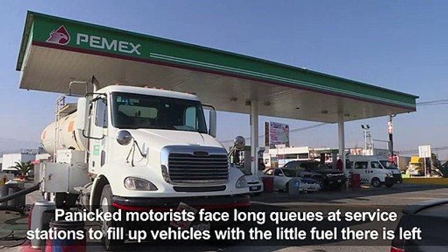 'Don't panic,' Mexico president says as fuel shortages spiral