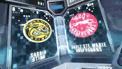 Sarnia Sting at Sault Ste. Marie Greyhounds