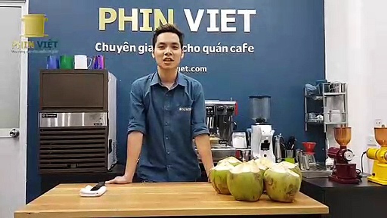 Hướng dẫn cách chặt dừa đơn giản