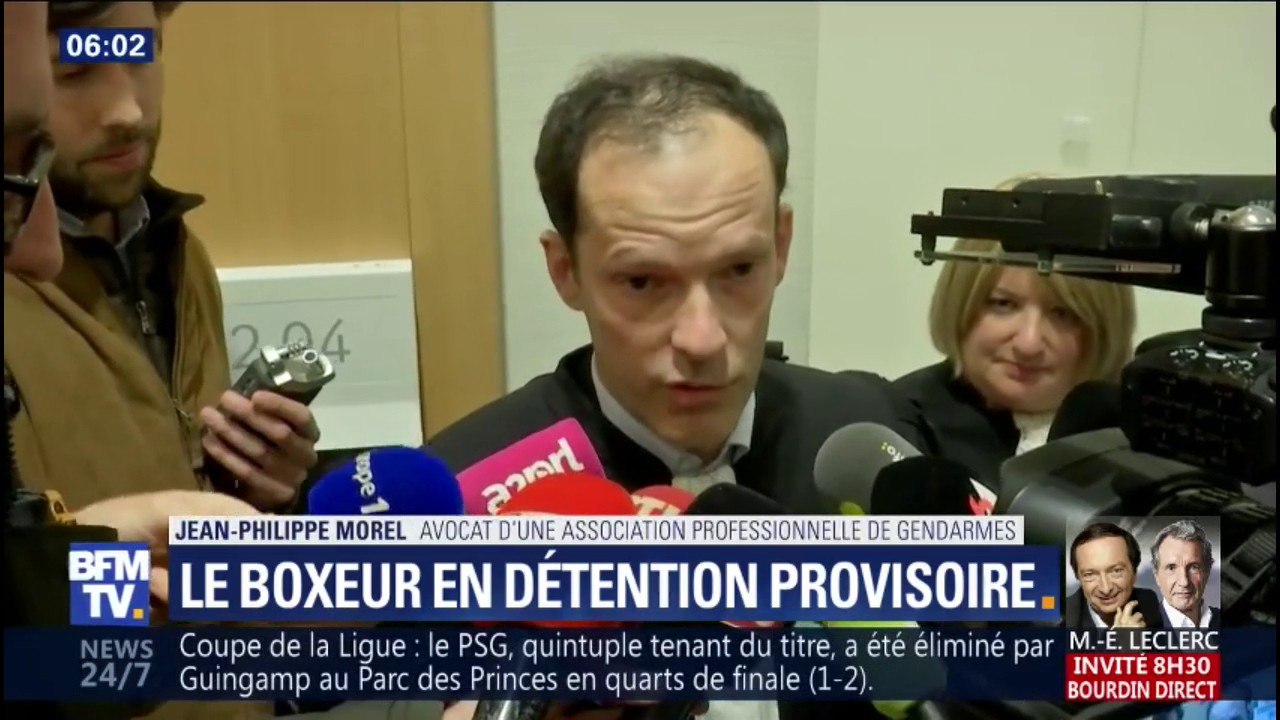 L'ex-boxeur Christophe Dettinger placé en détention provisoire jusqu'à son procès le 13 février