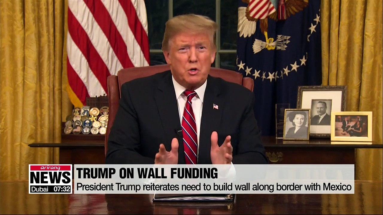 Trump reiterates need to build wall along border with Mexico