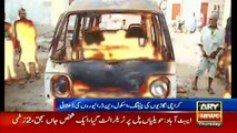 Students face difficulties as school van drivers strike in Karachi