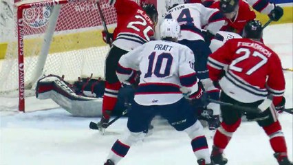 Portland Winterhawks 5 at Regina Pats 2