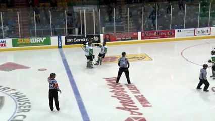 Seattle Thunderbirds 4 at Prince Albert Raiders 1