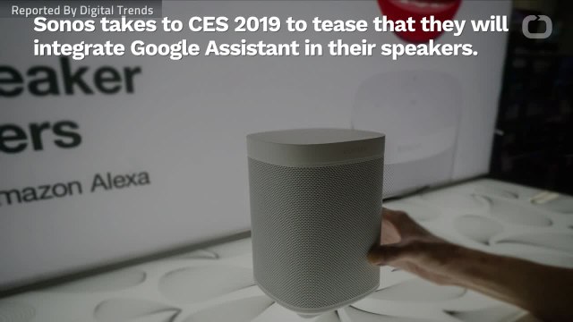 Sonos Teases Google Assistant Integration At CES 2019