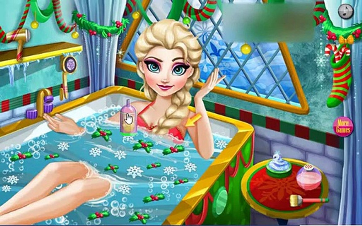 elsa yılbaşına hazırlanıyor frozen