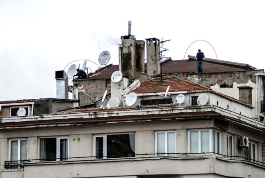 Çatıda Korkutan Anten Tamiri