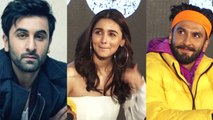 Alia Bhatt gets into TROUBLE because Ranveer Singh & Ranbir Kapoor at Gully Boy launch | FilmiBeat