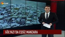 Gölyazı'da eşsiz manzara