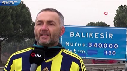 Fenerbahçe için İzmir’den İstanbul’a koşu totemi