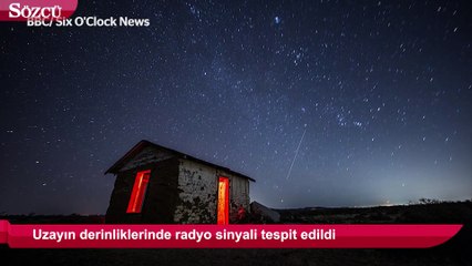 Uzayın derinliklerinde radyo sinyali tespit edildi