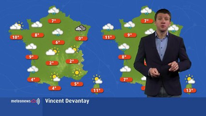 Votre météo du week-end : encore plus froid ce vendredi avant un redoux et un temps très perturbé