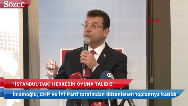 İmamoğlu: Süreç zor çok adil bir ortam yok