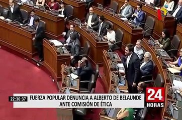 Congresistas opinaron sobre denuncia contra Alberto de Belaunde en Comisión de Ética