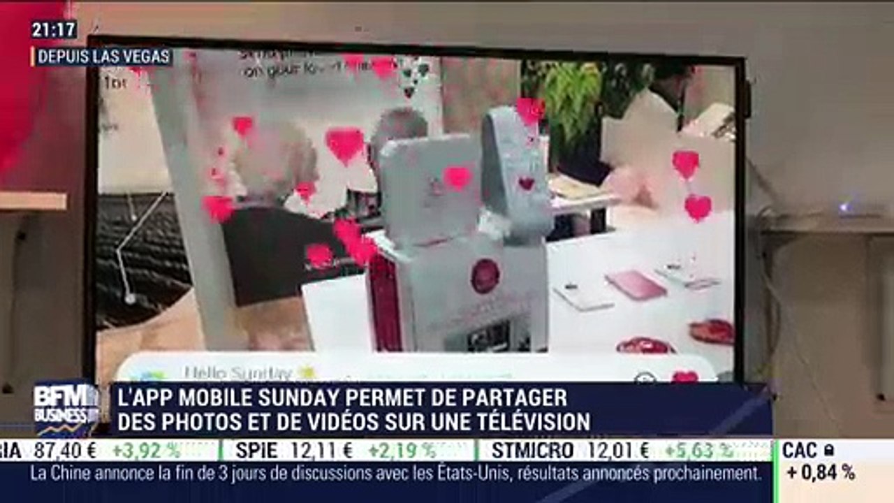 CES 2019 de Las Vegas: La start-up Sunday perme...