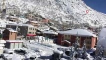 Beytüşşebap ilçesi kar altında kaldı