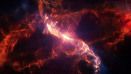 El baile de la ESTRELLA VAMPIRA! El SPHERE supera en nitidez al Hubble con la imagen de la tragedia de R Aquarii