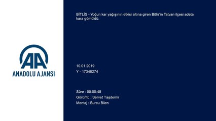 Doğu Anadolu'da kış - BİTLİS
