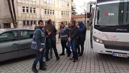 Samsun'da silah ticareti operasyonu: 7 kişi adliye sevk edildi