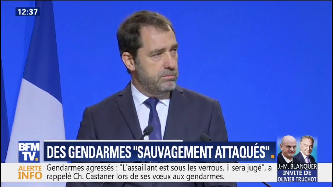 Castaner sur la cagnotte pour le boxeur: "Certains ont tellement perdu le nord qu'ils subventionnent la violence, la brutalité"