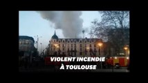 Un incendie à Toulouse fait 20 blessés dont 2 en 