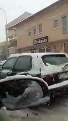 Zjarr në një ndërtesë në lagjen 'Arberia', Prishtinë