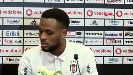 Spor Beşiktaş'ta Cyle Larin Basın Toplantısında Konuştu