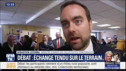 Download Video: Échange tendu avec des gilets jaunes: Sébastien Lecornu dénonce 