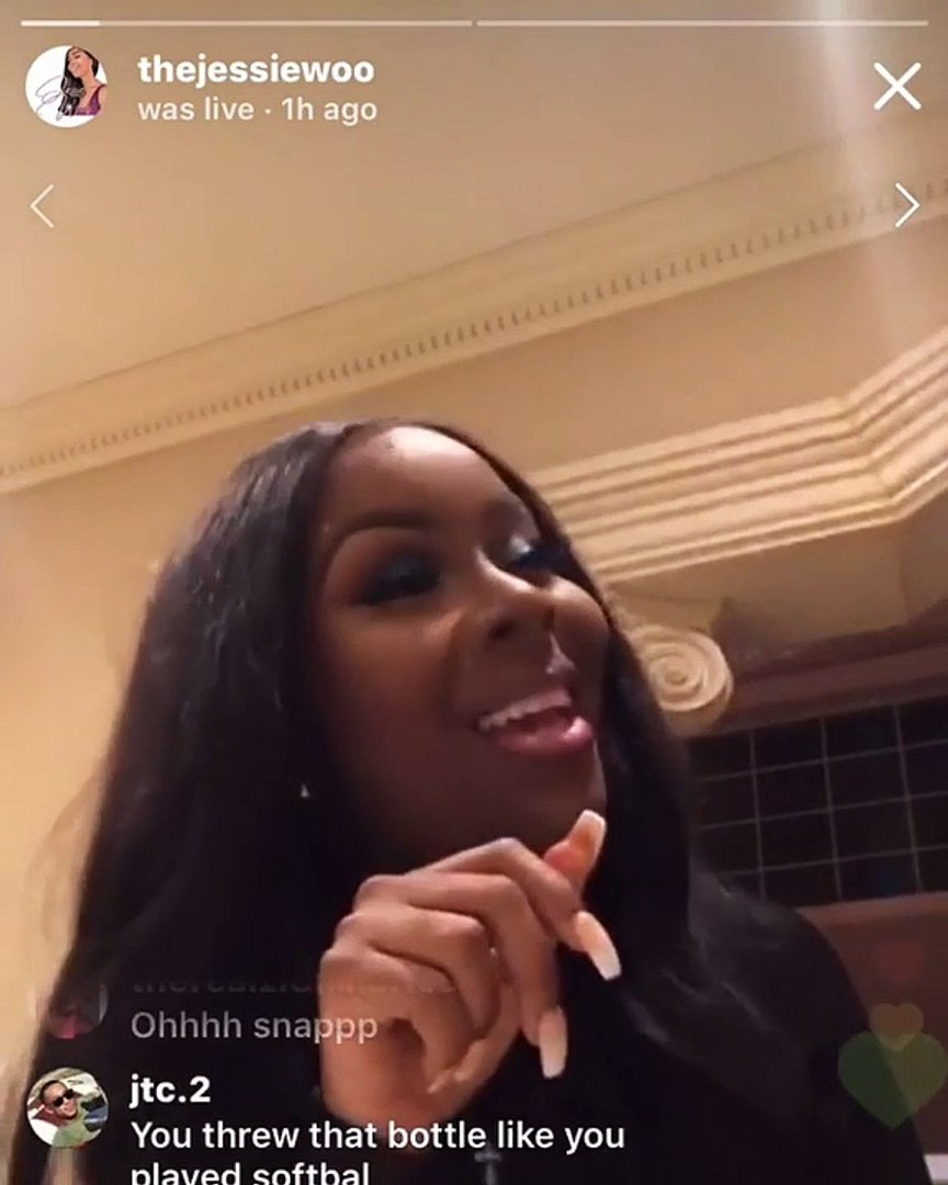 Jessie Woo Goes On IG Live and Said Allegedly A Friend Told Her She Was Set  Up Before Her Scene With Amara and Jojo #LHHMIA - video Dailymotion