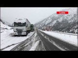 Report TV - Situata nga dëbora në rrugët nacionale në Lezhë