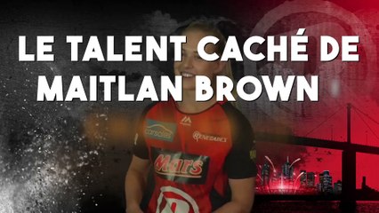 Le talent caché de Maitland Brown : chanter la bouche fermée !