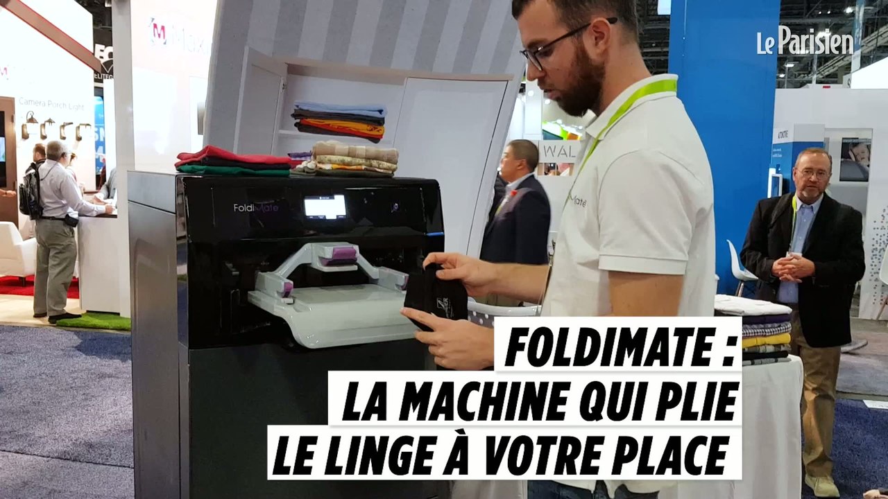 CES 2019 : finie la corvée de pliage de linge, une machine le fait pour vous