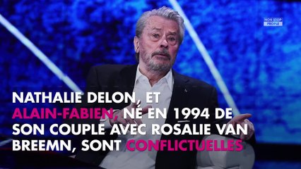 Alain Delon en conflit avec ses fils : sa fille Anouchka "épuisée", la raison dévoilée