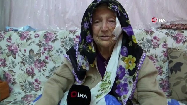 Kapağı kapatılmayan rögar çukuruna düşen yaşlı kadın o anları anlattı