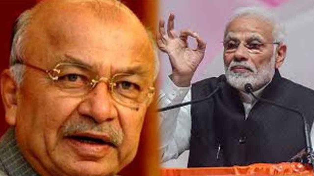 PM Modi पर Sushil Shinde का बड़ा हमला, बोले Hitler की तरह behave करते है Modi |वनइंडिया हिंदी