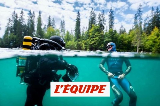 Découverte du lac Vert en apnée avec les frères Tourreau - Adrénaline - Tous sports