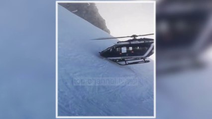 Manovra heroike e pilotit të helikopterit shpëton skiatorët  - Top Channel Albania - News - Lajme