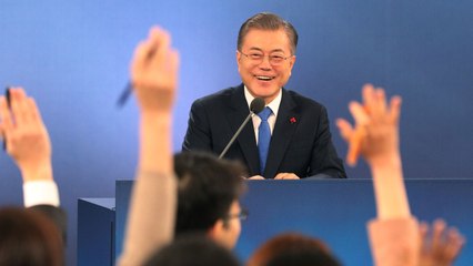 [나이트포커스] 각본 없는 80분...새해 국정운영 방향은? / YTN